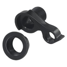 Appendiabiti Deragliatore Lega di Alluminio Colore Nero Accessori Ciclismo