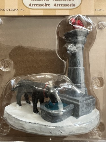 Fontana acqua lemax cane - acqua,