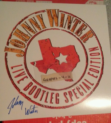 Johnny winter signed limited - johnny,