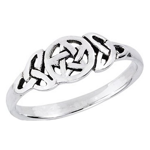 Anello tripla dea - tripla, argento