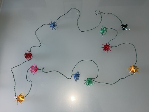 Luci natale epoca vintage - di,