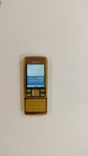 2103.Nokia 6300 Gold Very Rare