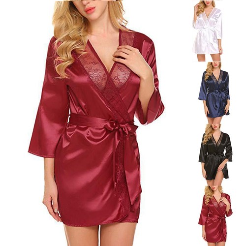 Accappatoio kimono donna raso