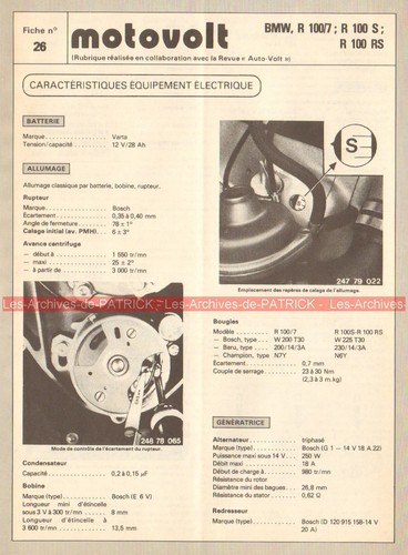 Bmw r100 rs - r100/s, r