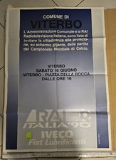Manifesto Viterbo Italia 90