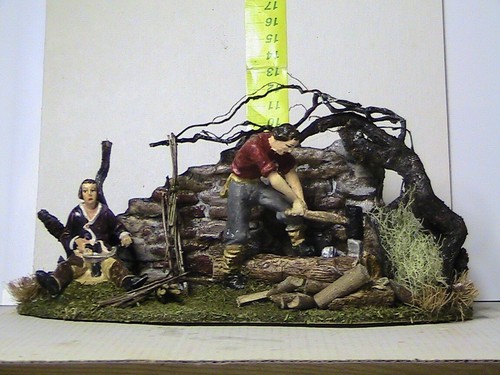 Fantastico diorama per presepe - diorama,
