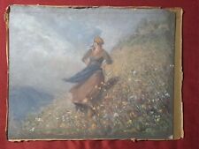 Quadro Antico. Pastello su carta,cm 33x41; inizio del '900; Senza cornice