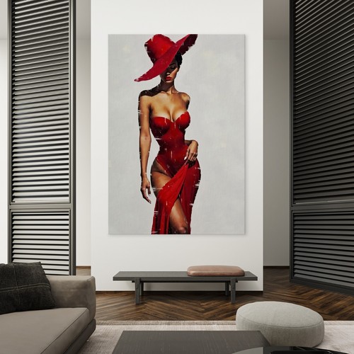 Elegante arte donna - , moda
