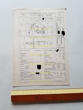 Fantic Caballero 50 1a s. TX 9 1970 scheda omologazione DGM Facsimile originale