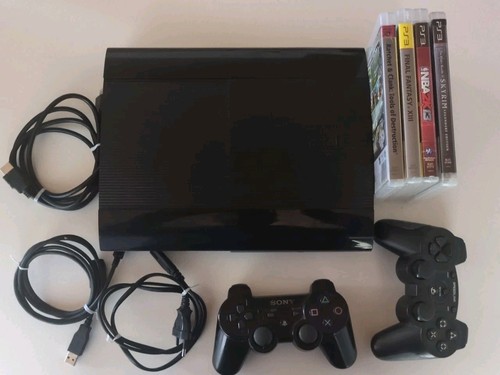 Sony ps3 super slim 500gb - ps3,