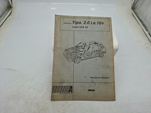 Manuale officina fiat tipo - manuale, 2.0