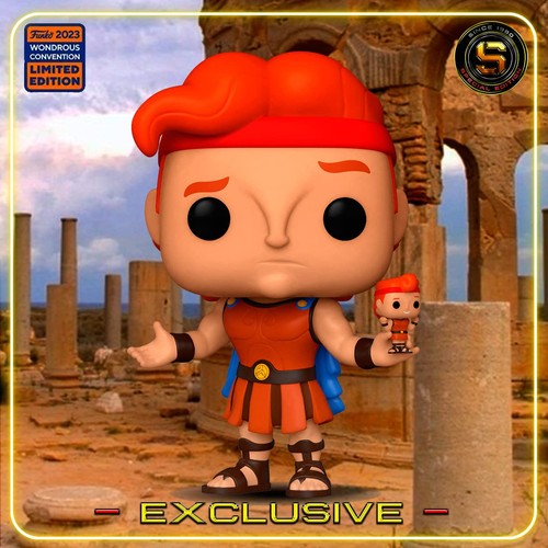 Hercule pop disney - disney, statuina