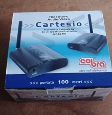 Cobra Cartesio ripetitore audio video wireless AV 100 metri telecomando IR