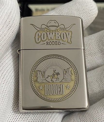 Accendino zippo cowboy rodeo - zippo,