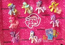 McDonald's 2016 My Little Pony set completo di 8 - a portata di mano - spedizione gratuita