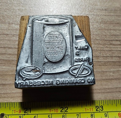 Blocco stampa letterpress - blocco,