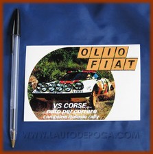 ADESIVO OLIO FIAT LANCIA