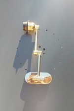 Lampada da parete in ottone