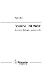 Sprache und Musik: Geschichte