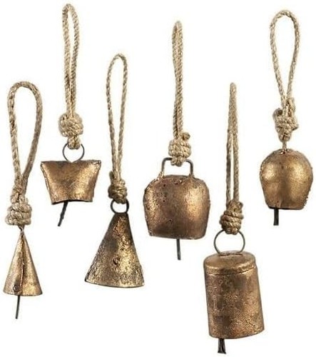 Set 6pz campanelle mucca - 6pz,