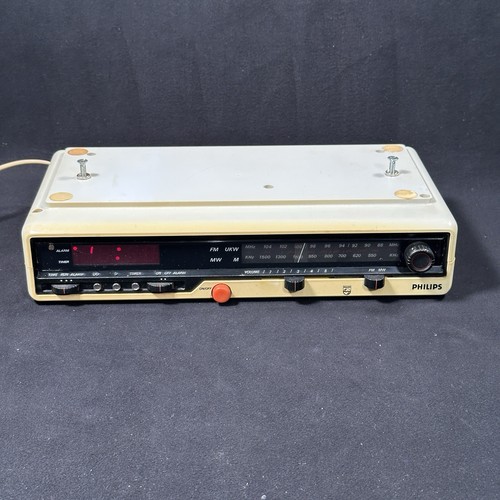 Radio orologio vintage philips - orologio,