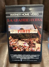 VHS Film LA GRANDE CORSA 1985 Jack Lemmon Tony Curtis WARNER