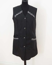 Camice donna Sofinyl parrucchiere cult taglia 44 donna nylon vintage P746