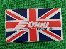 Adesivo vintage, traghetto