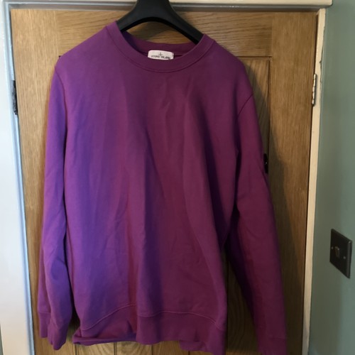 Felpa stone island viola xxl - ,