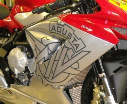 Logo adesivo agusta f4 - logo,