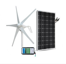 kit 570w  Eolico -400W 12v+Pannello170w +Regolatore ibrido