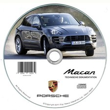 Porsche Macan 95B (2013-2018)  manuale officina riparazione su cd