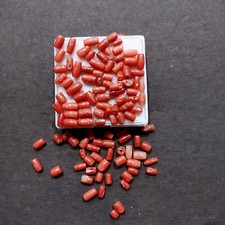 Perline corallo rosso italiano