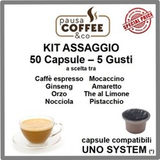 KIT ASSAGGIO 50 capsule UNO