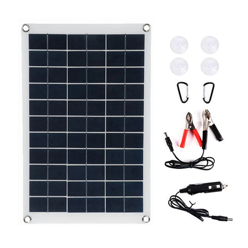 Kit caricabatterie solare 100w - kit,