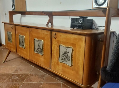 Credenza sideboard legno 4 - legno,