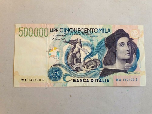 500 000 lire - 500.000, raffaello