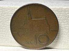 MONETA 10 KC 1993 REPUBLIKA