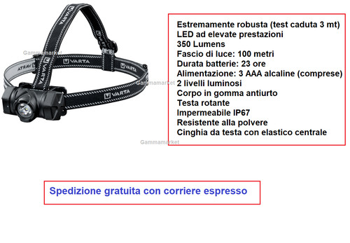 Lampada torcia elettrica