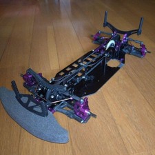 HPI Cyclone RC Car Fibra di Carbonio Telaio Scala 1/10 Racing RC Parts