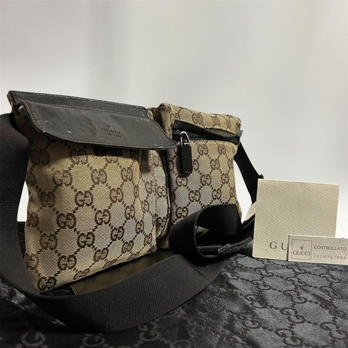Gucci marsupio tela - gg, in
