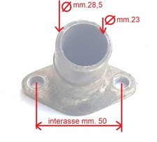 Collettore di aspirazione  Ø 23 per carburatore Dall’Orto