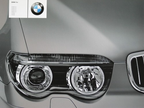 Brochure depliant bmw e65 - bmw, e66