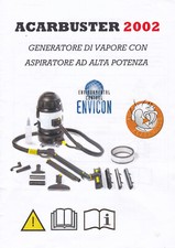 Aspirapolvere antiacaro e antibatterico generatore di vapore professionale