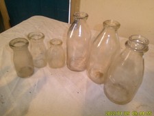 COLLECTION OF 6 OLD MILK AND
