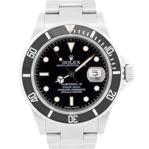 Rolex submariner date - date, nero