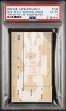 Biglietto Wizards Jordan 2002