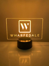 WHARFEDALE Ledlight Logo Lampada Hifi Casse Speacker No JBL Sonus Faber Klipsch