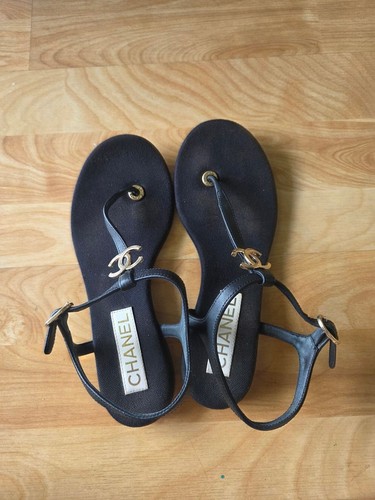 Chanel sandali con - con, cinturino