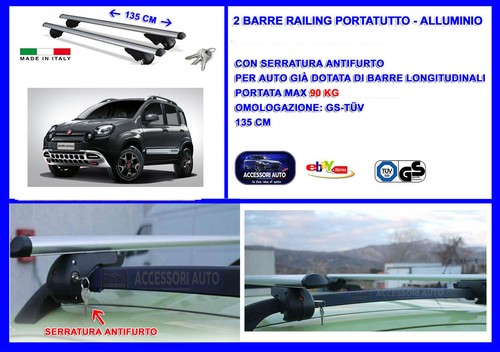 Kit barre portatutto - barre,